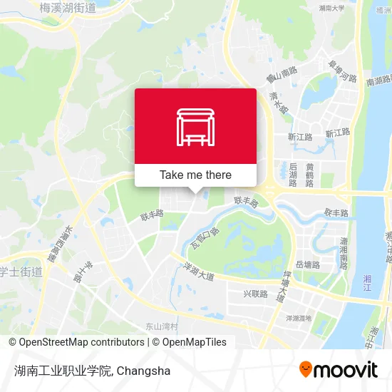 湖南工业职业学院 map