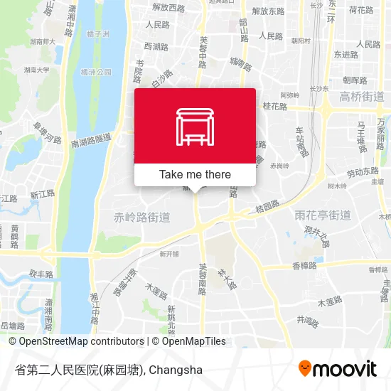 省第二人民医院(麻园塘) map