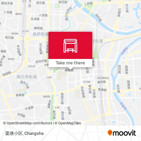 粟塘小区 map