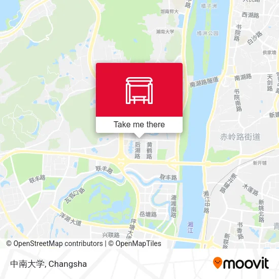 中南大学 map