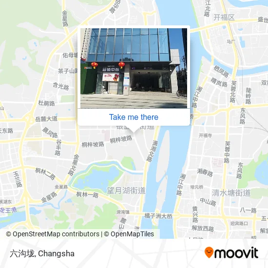 六沟垅 map