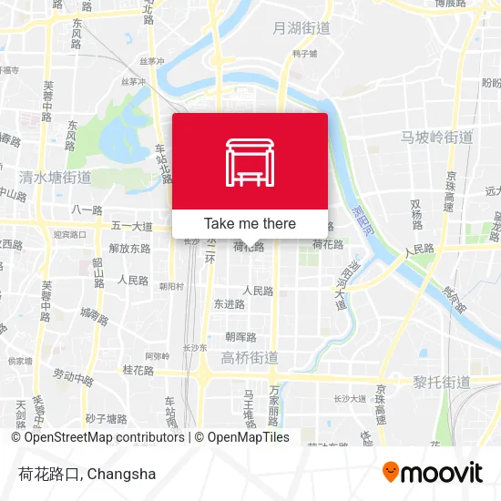 荷花路口 map