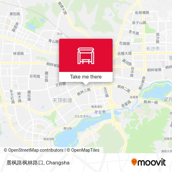 麓枫路枫林路口 map
