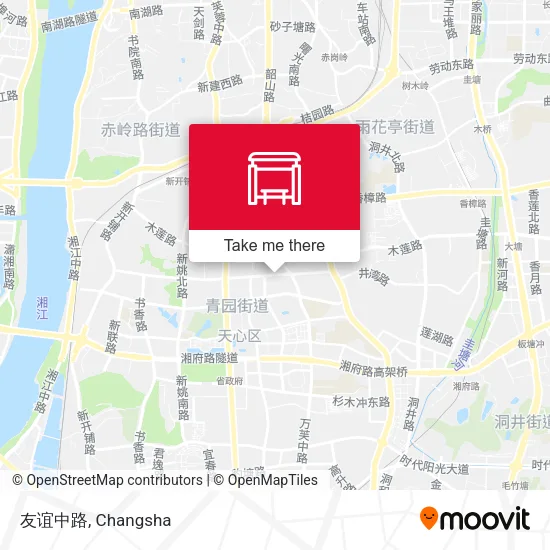友谊中路 map