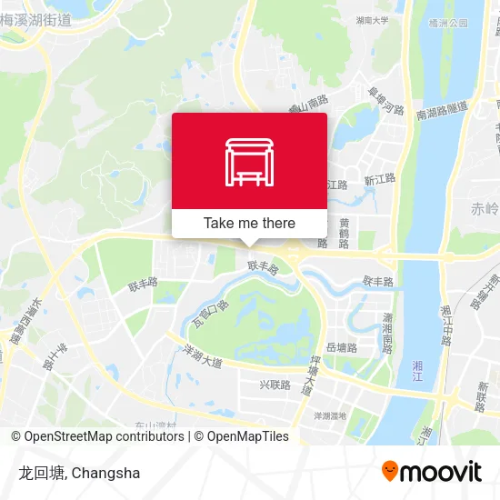 龙回塘 map