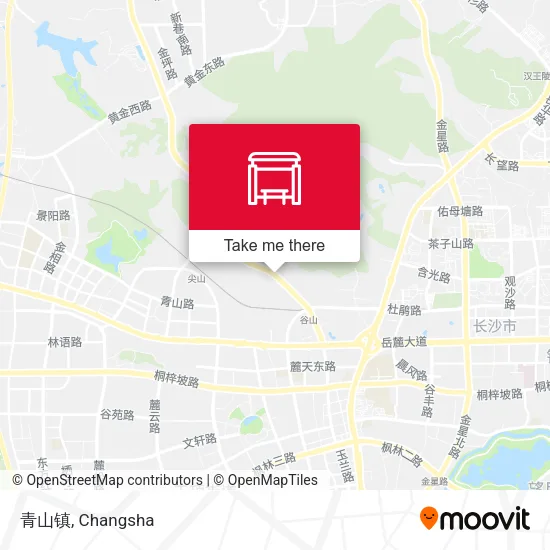 青山镇 map
