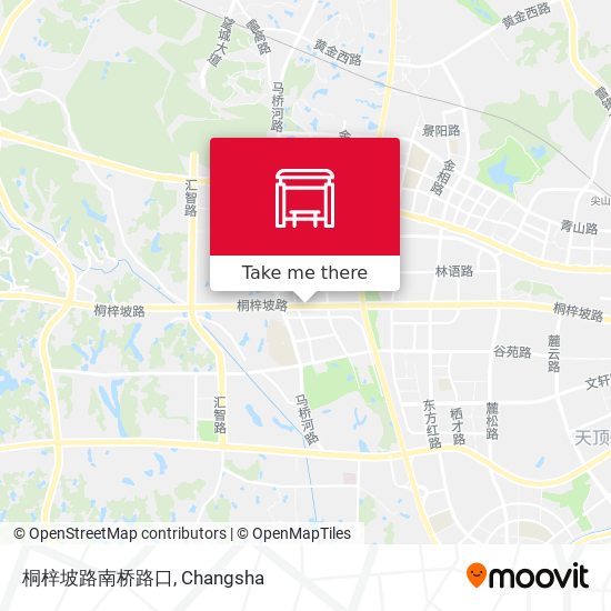 桐梓坡路南桥路口 map