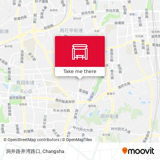 洞井路井湾路口 map