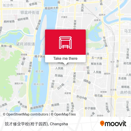 競才修业学校(柑子园西) map