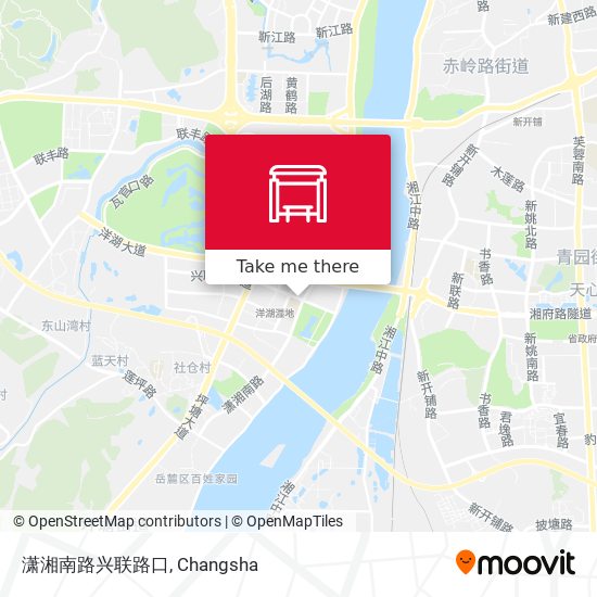 潇湘南路兴联路口 map