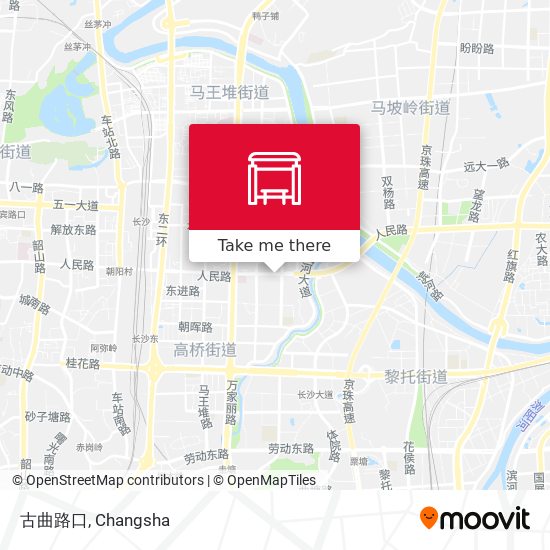 古曲路口 map