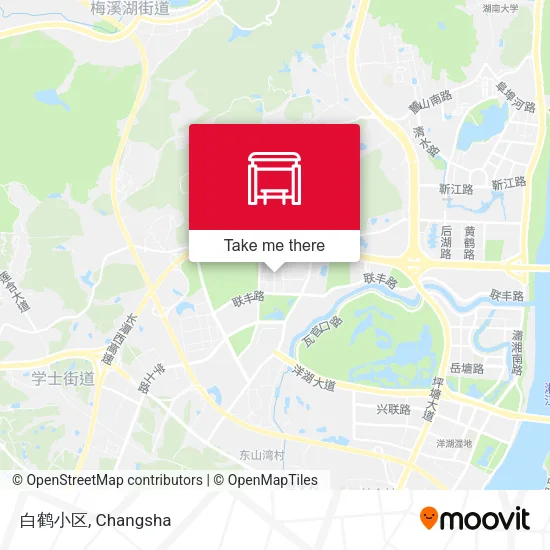 白鹤小区 map