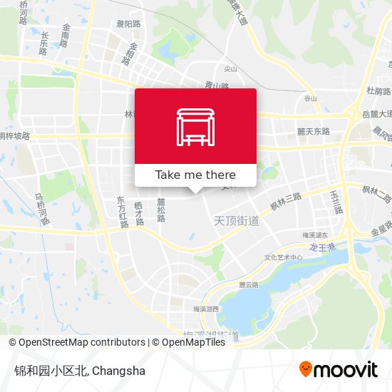 锦和园小区北 map