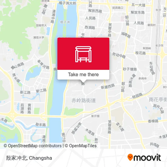 殷家冲北 map