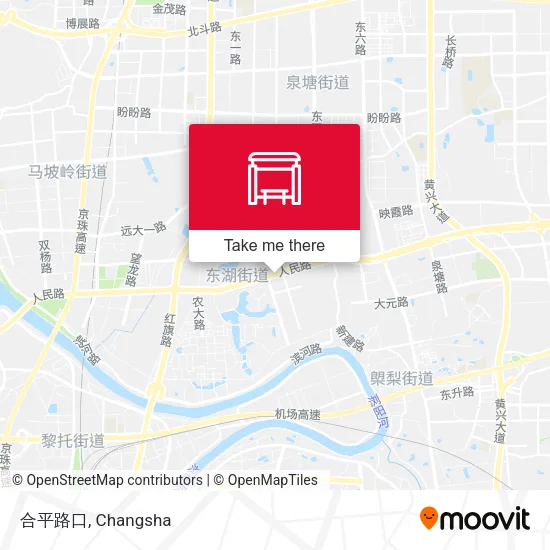合平路口 map