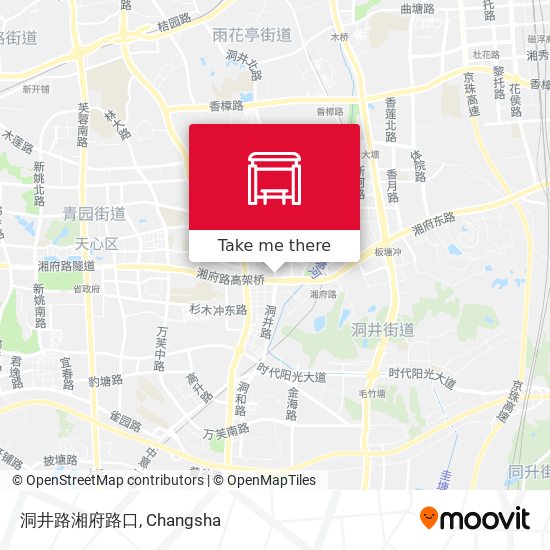 洞井路湘府路口 map