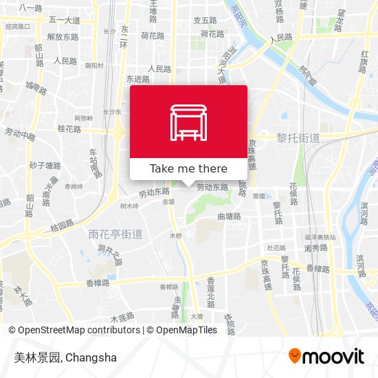 美林景园 map