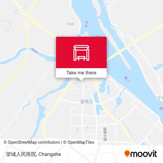 望城人民医院 map