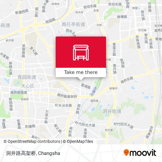 洞井路高架桥 map