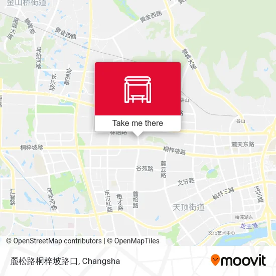 麓松路桐梓坡路口 map