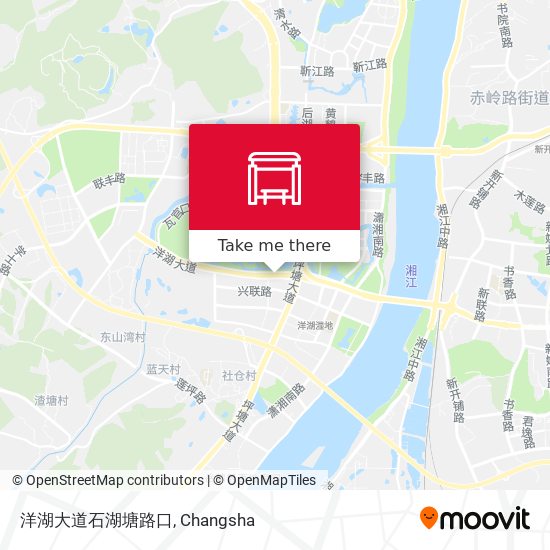 洋湖大道石湖塘路口 map