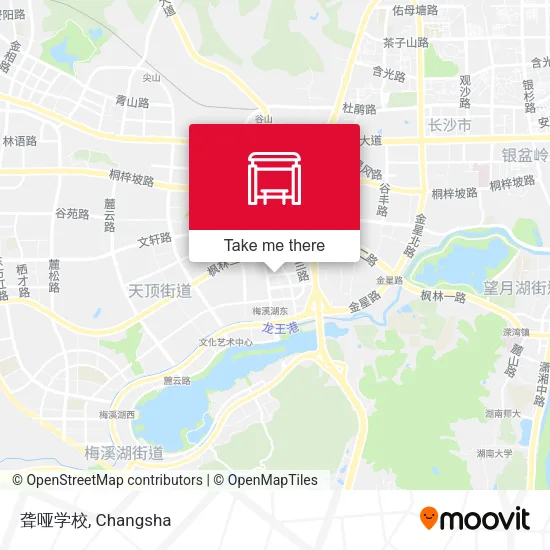 聋哑学校 map