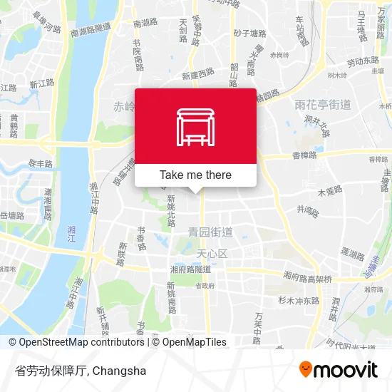 省劳动保障厅 map