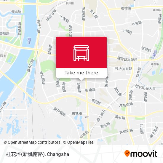 桂花坪(新姚南路) map