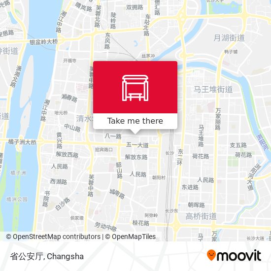 省公安厅 map