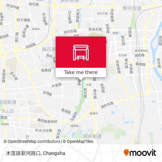 木莲路新河路口 map