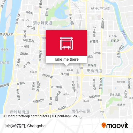 阿弥岭路口 map