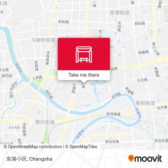 东湖小区 map