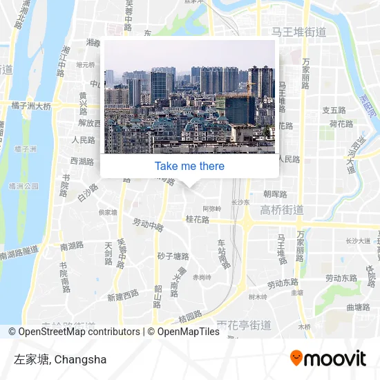 左家塘 map