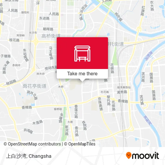 上白沙湾 map