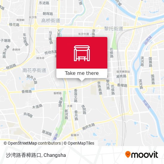 沙湾路香樟路口 map