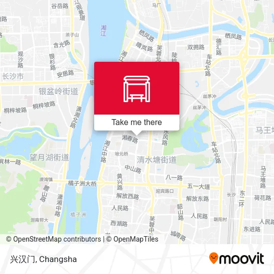 兴汉门 map