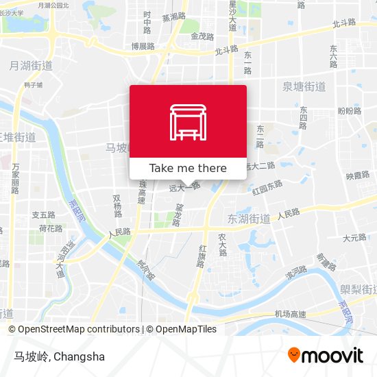 马坡岭 map