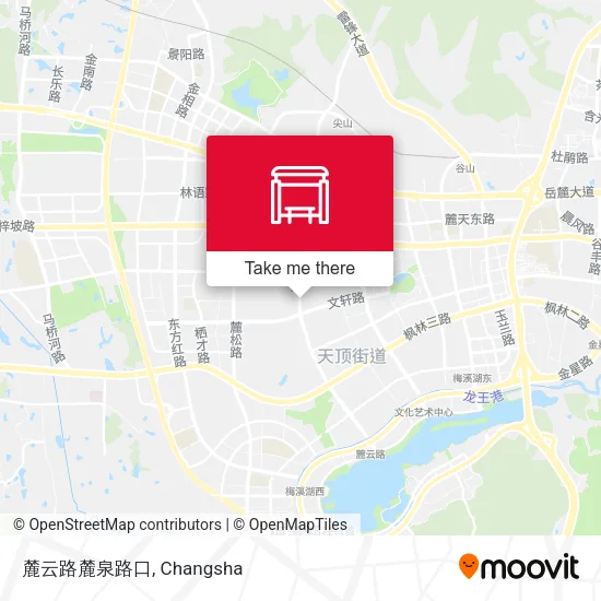 麓云路麓泉路口 map