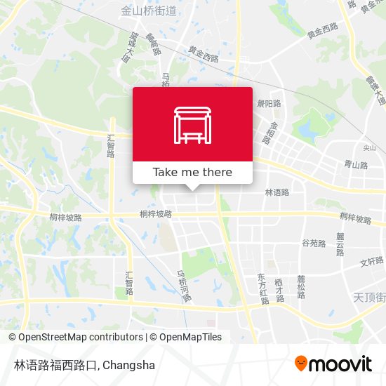 林语路福西路口 map
