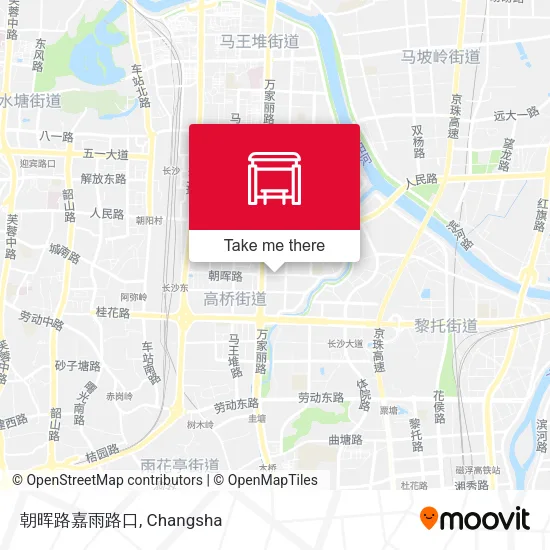 朝晖路嘉雨路口 map