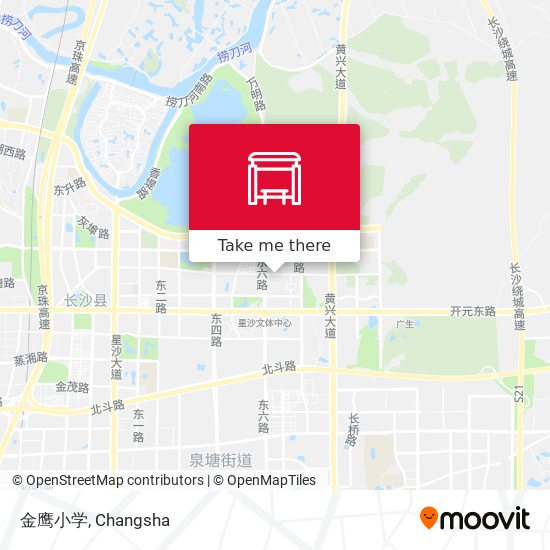 金鹰小学 map
