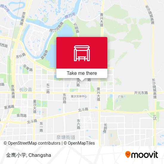 金鹰小学 map