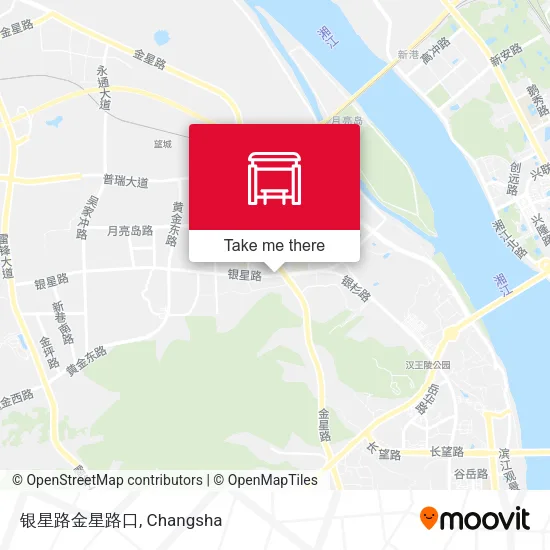 银星路金星路口 map