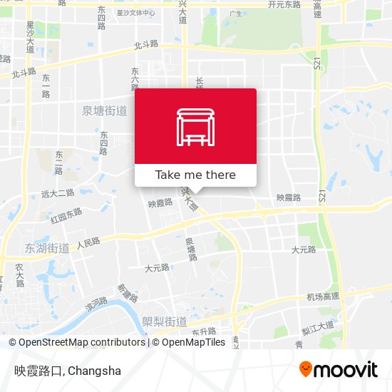 映霞路口 map