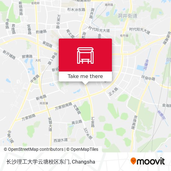 长沙理工大学云塘校区东门 map
