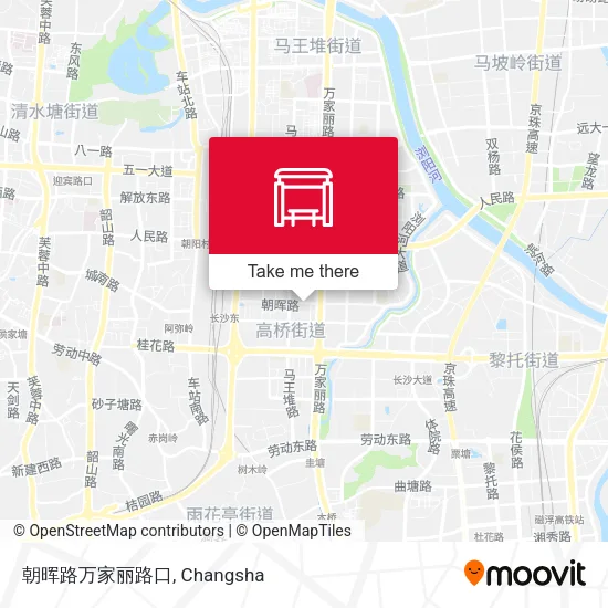 朝晖路万家丽路口 map