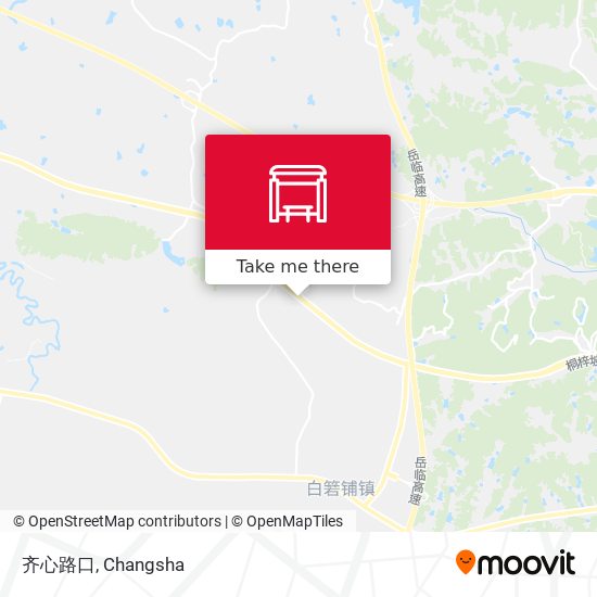 齐心路口 map
