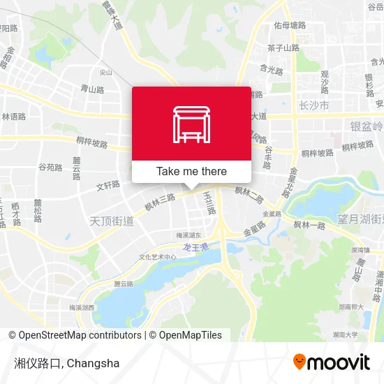 湘仪路口 map