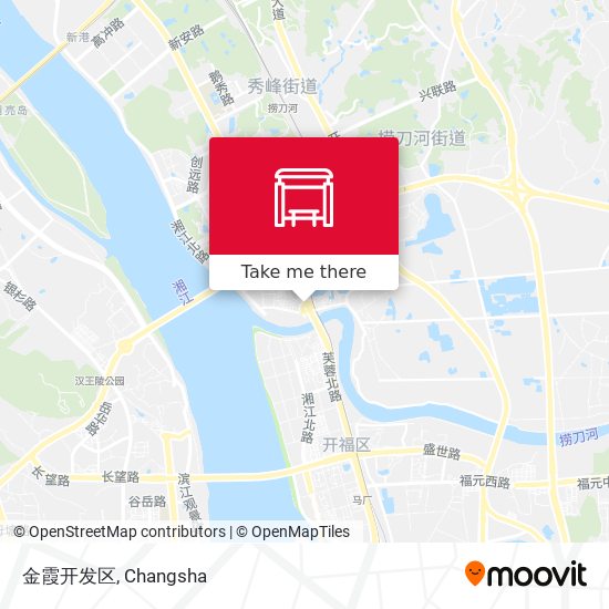 金霞开发区 map