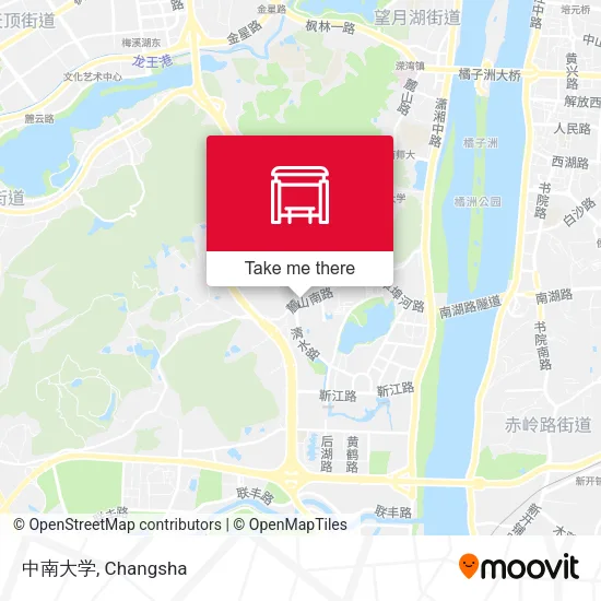 中南大学 map